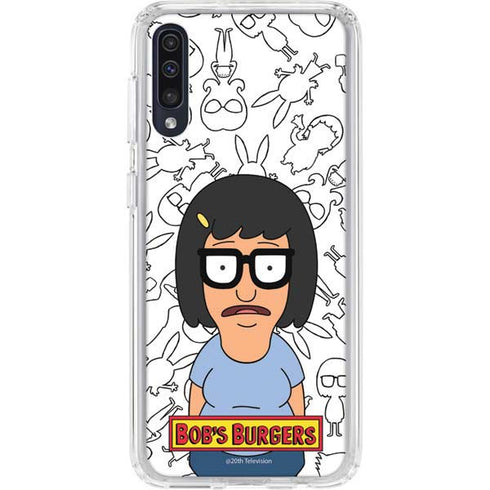 Bobs Burgers Tina Uhh Galaxy A50 Clear Case